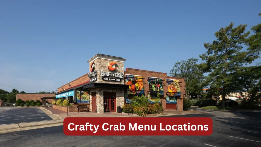 Crafty Crab Menu Locations