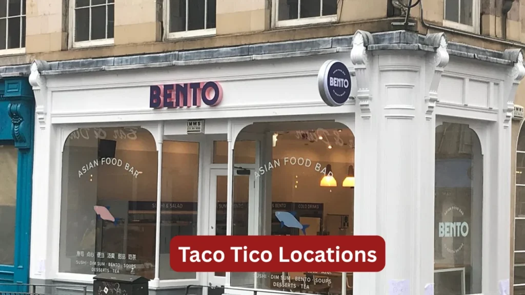 BENTO Menu Locations Across the Country
