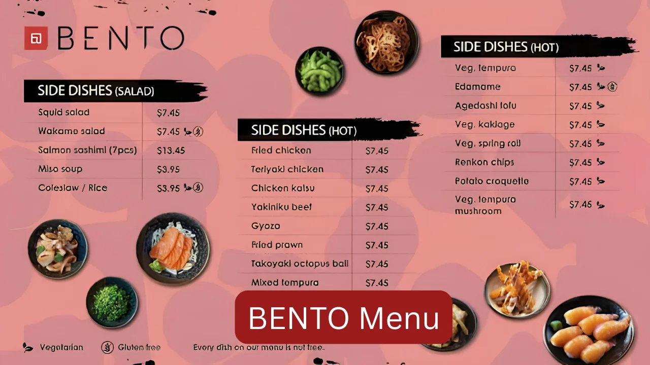 BENTO Menu