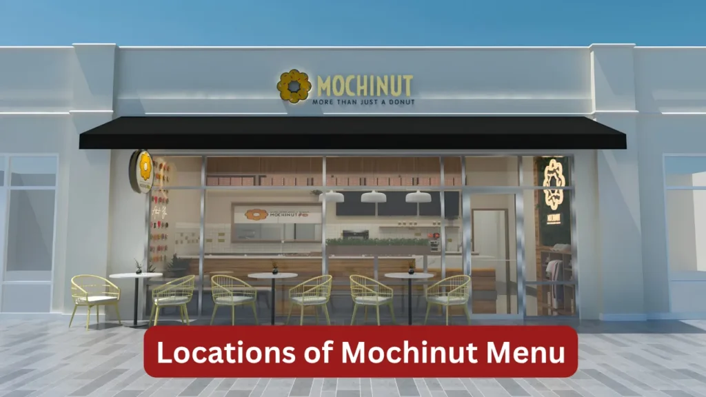 Locations of Mochinut Menu