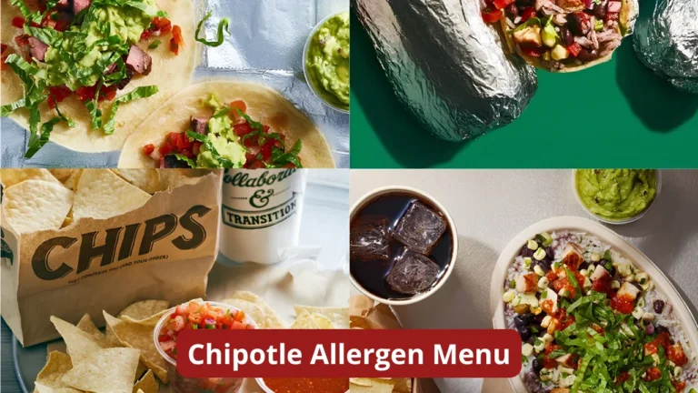 Chipotle Allergen Menu