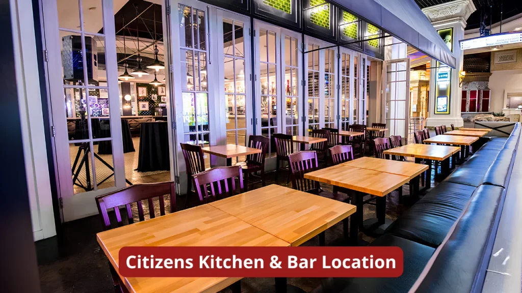 Citizens Kitchen & Bar Location