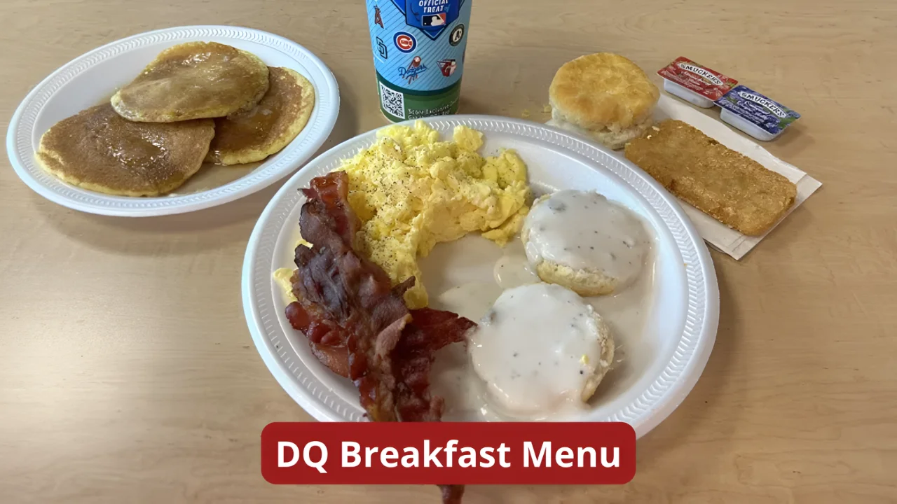 DQ Breakfast Menu