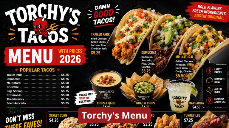 Torchy Menu