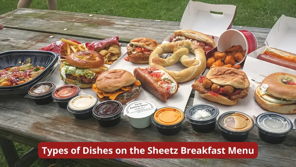 Types of Dishes on the Sheetz Breakfast Menu