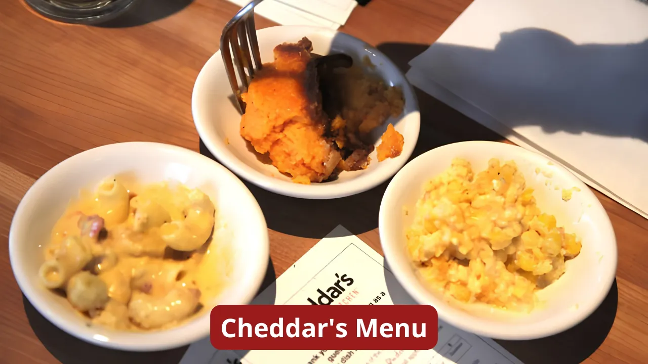 Cheddar Menu