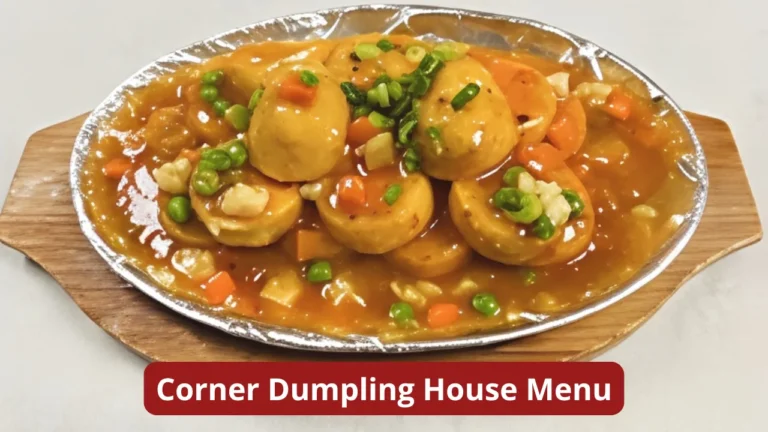 Corner Dumpling House Menu