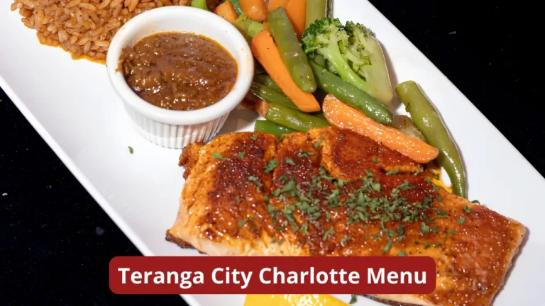 Teranga City Charlotte Menu