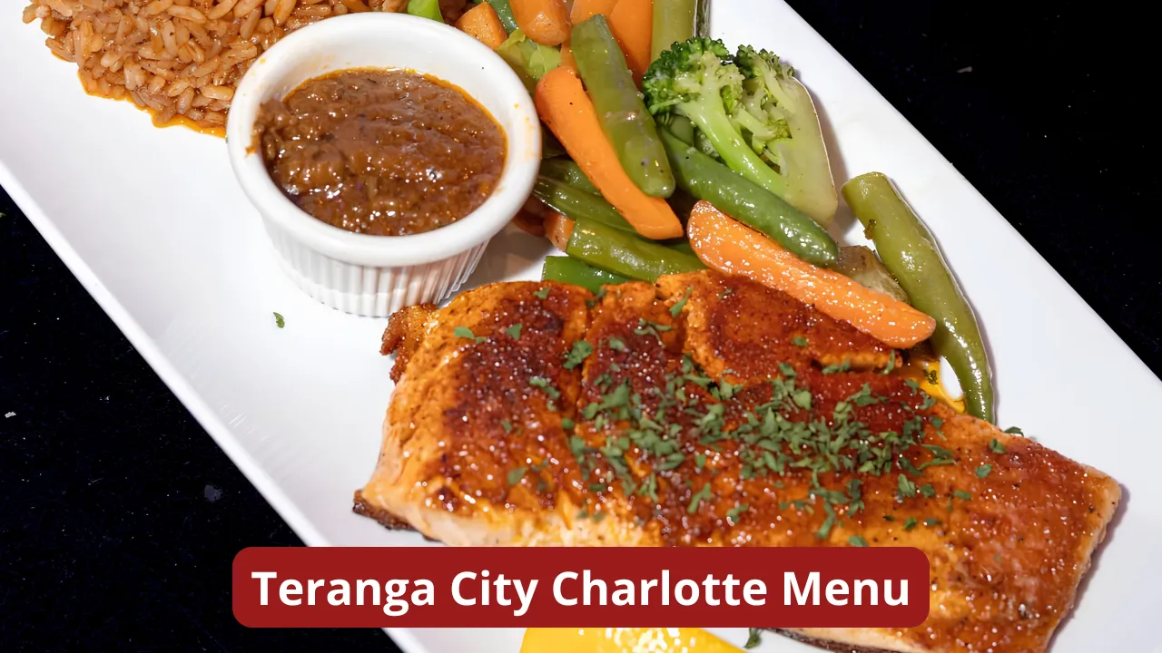 Teranga City Charlotte Menu