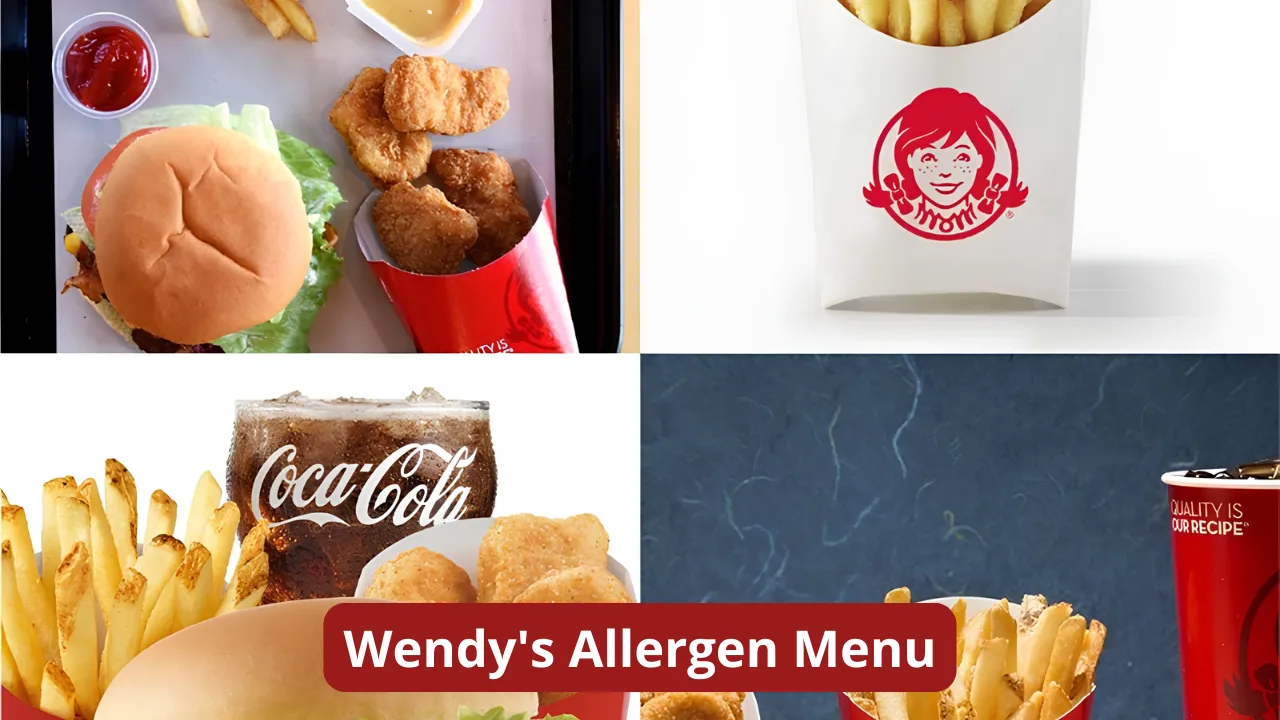 Wendy Allergen Menu