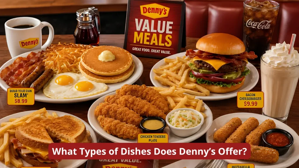 What Types of Dishes Does Denny’s Offer?